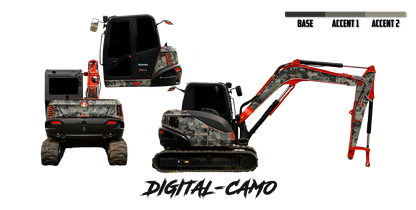 Kubota KX080-5 Wrap Kits