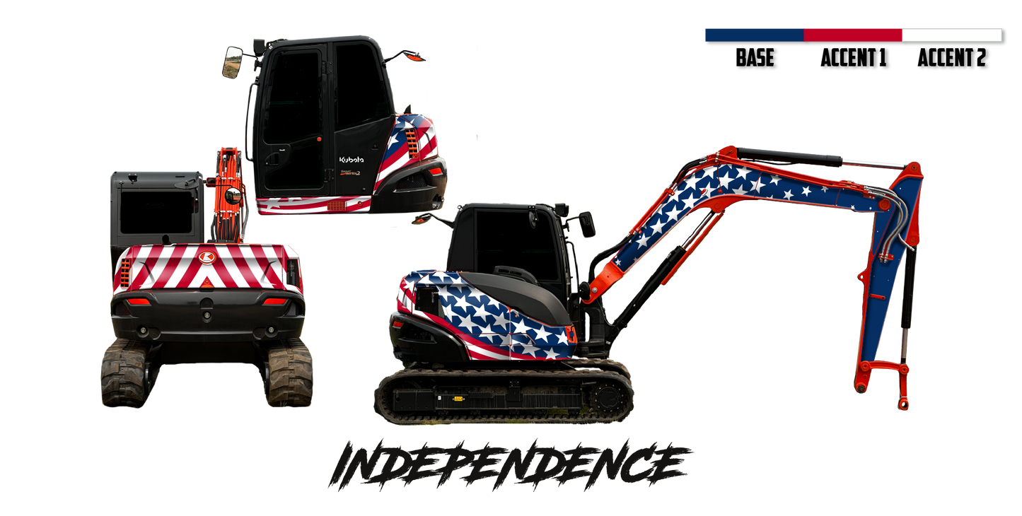 Kubota KX080-5 Wrap Kits