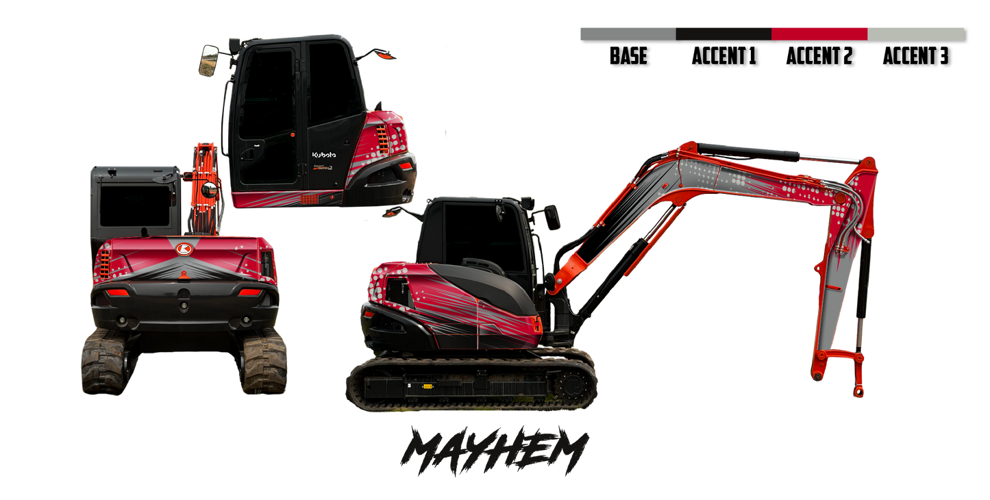 Kubota KX080-5 Wrap Kits