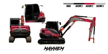 Kubota KX080-5 Wrap Kits