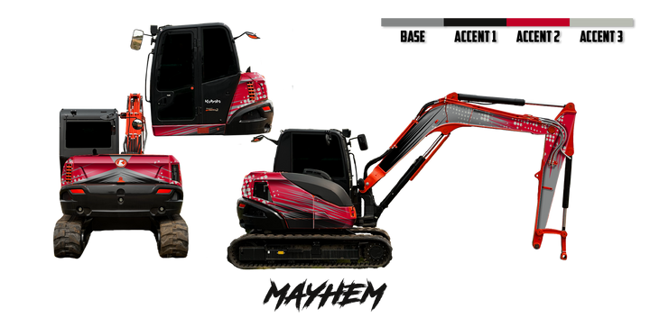 Kubota KX080-5 Wrap Kits