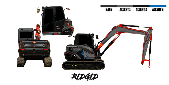 Kubota KX080-5 Wrap Kits