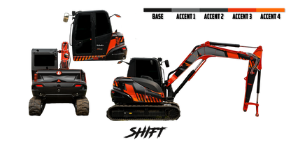 Kubota KX080-5 Wrap Kits