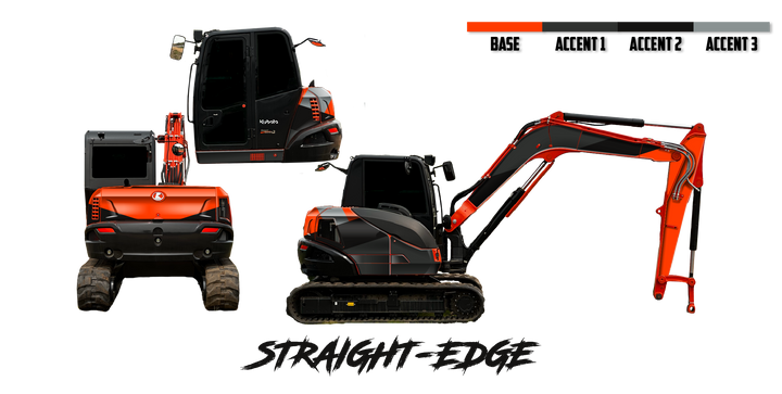 Kubota KX080-5 Wrap Kits