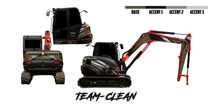 Kubota KX080-5 Wrap Kits