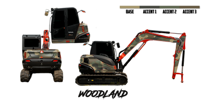 Kubota KX080-5 Wrap Kits