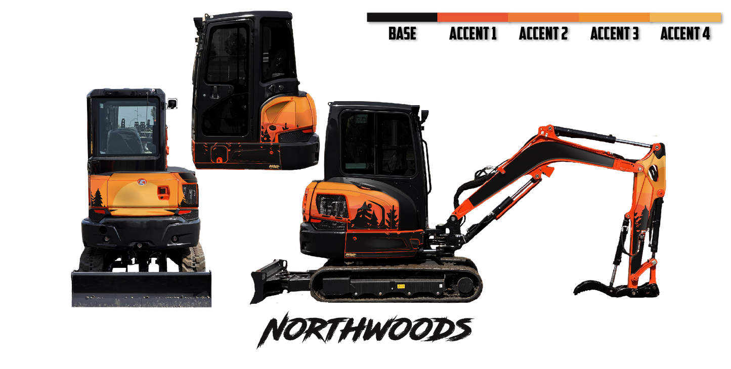 Kubota KX033-4 Wrap Kits