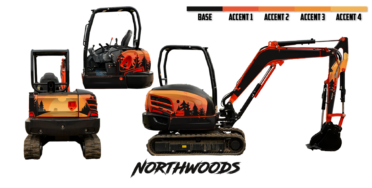 Kubota KX040-4 Wrap Kits