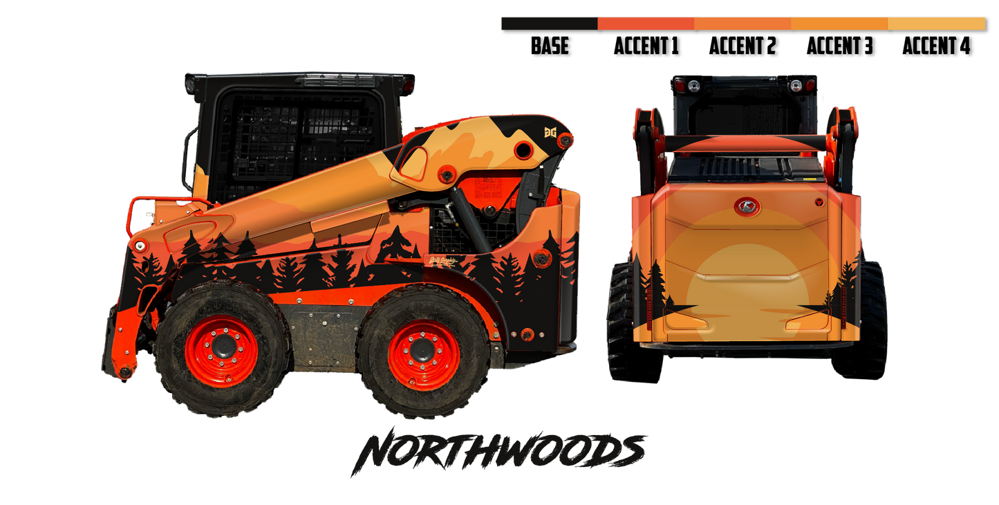 KUBOTA SSV-65 Wrap Kits