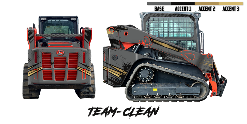 KUBOTA SVL65-2 Wrap Kits – Dirty Graphix