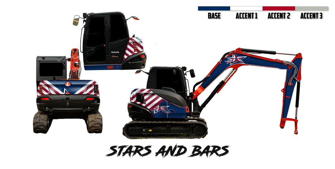 Kubota KX080-4 Wrap Kits