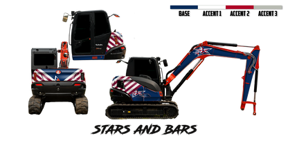 Kubota KX080-4 Wrap Kits