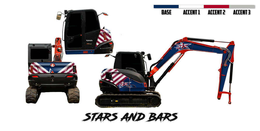 Kubota KX080-5 Wrap Kits
