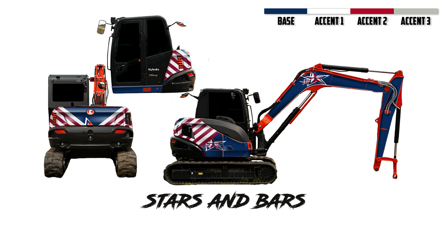 Kubota KX080-5 Wrap Kits