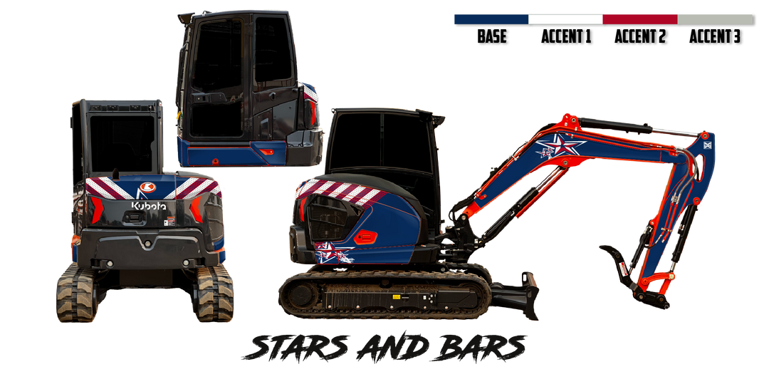 Kubota U55-5 Wrap Kits