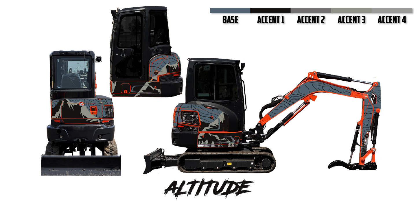 Kubota U35 Wrap Kits