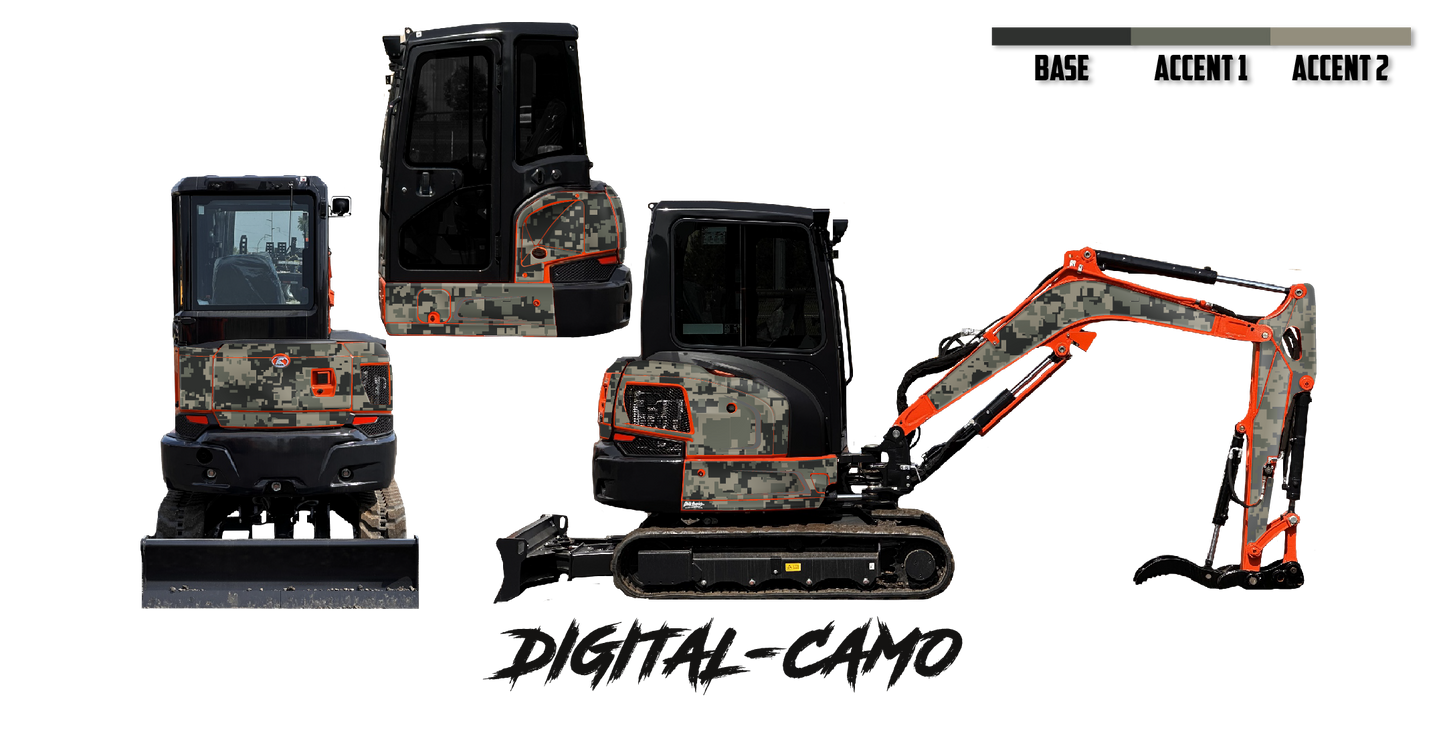 Kubota U35 Wrap Kits