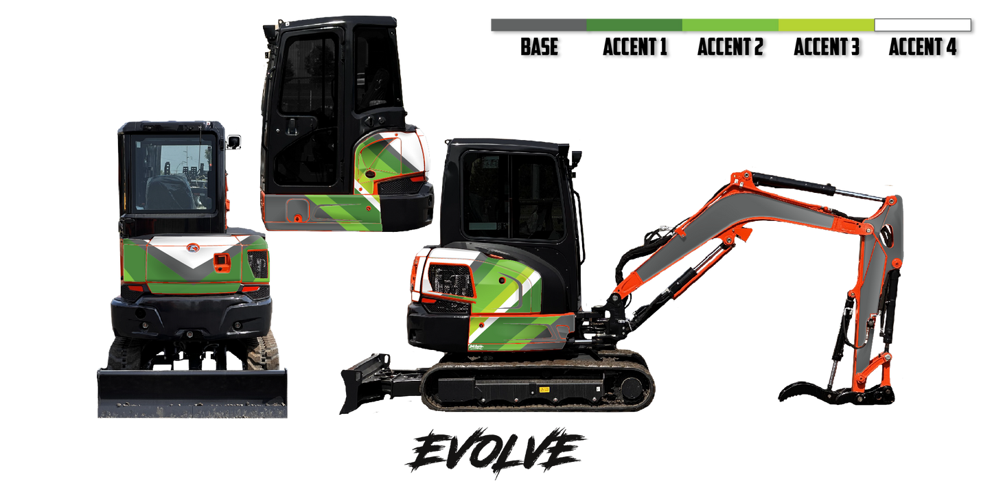 Kubota U35 Wrap Kits