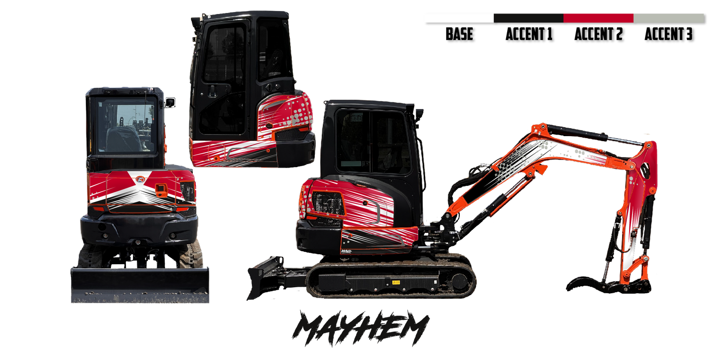 Kubota U35 Wrap Kits