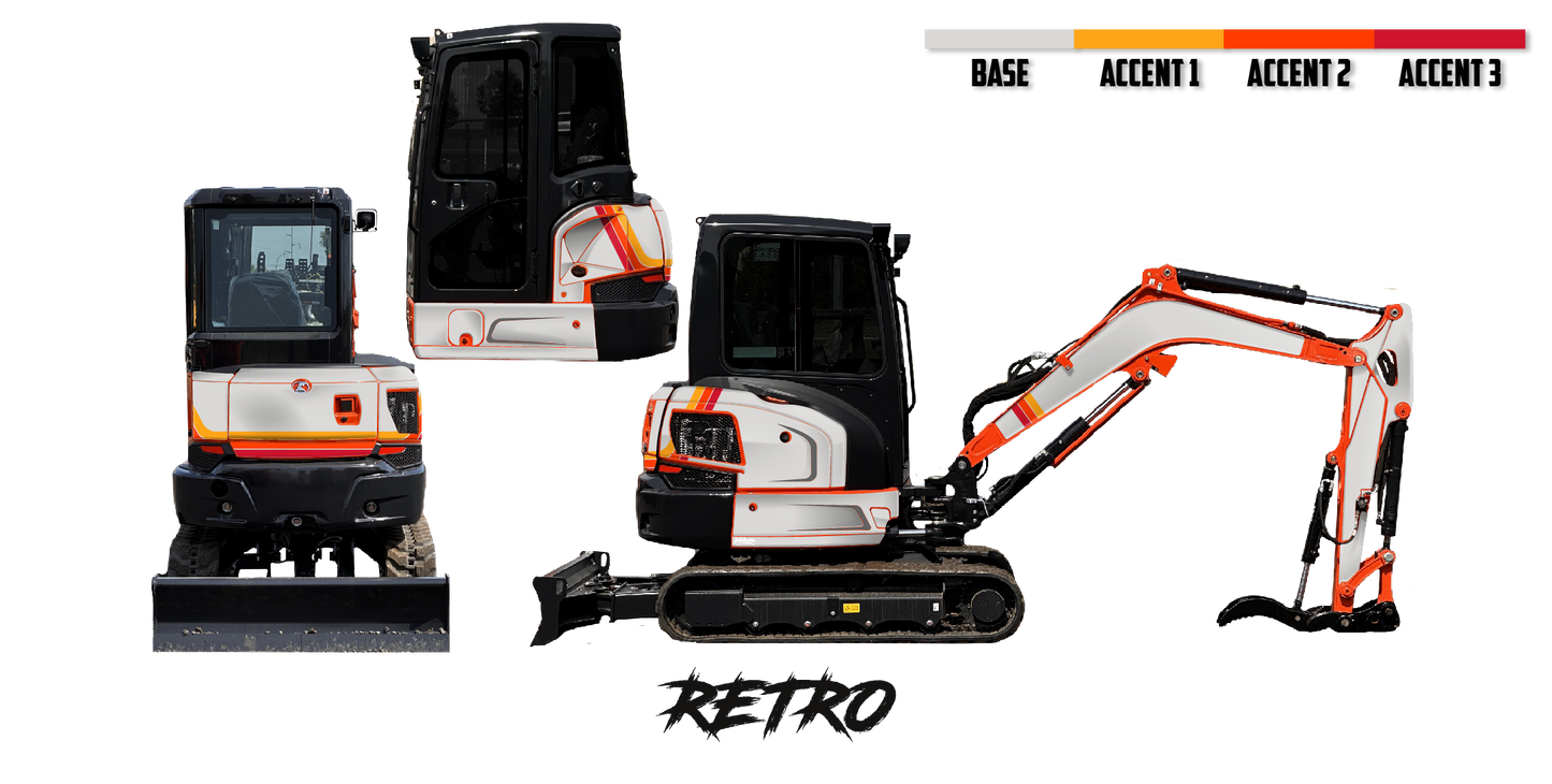 Kubota U35 Wrap Kits