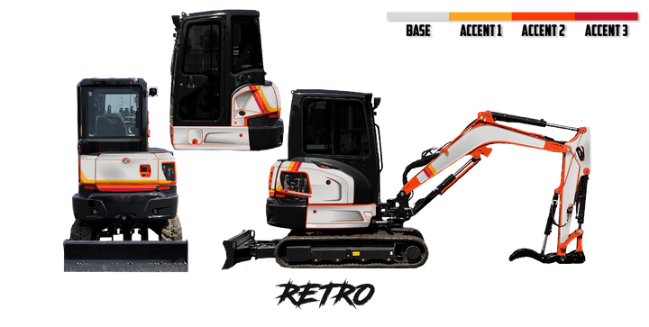 Kubota U35 Wrap Kits