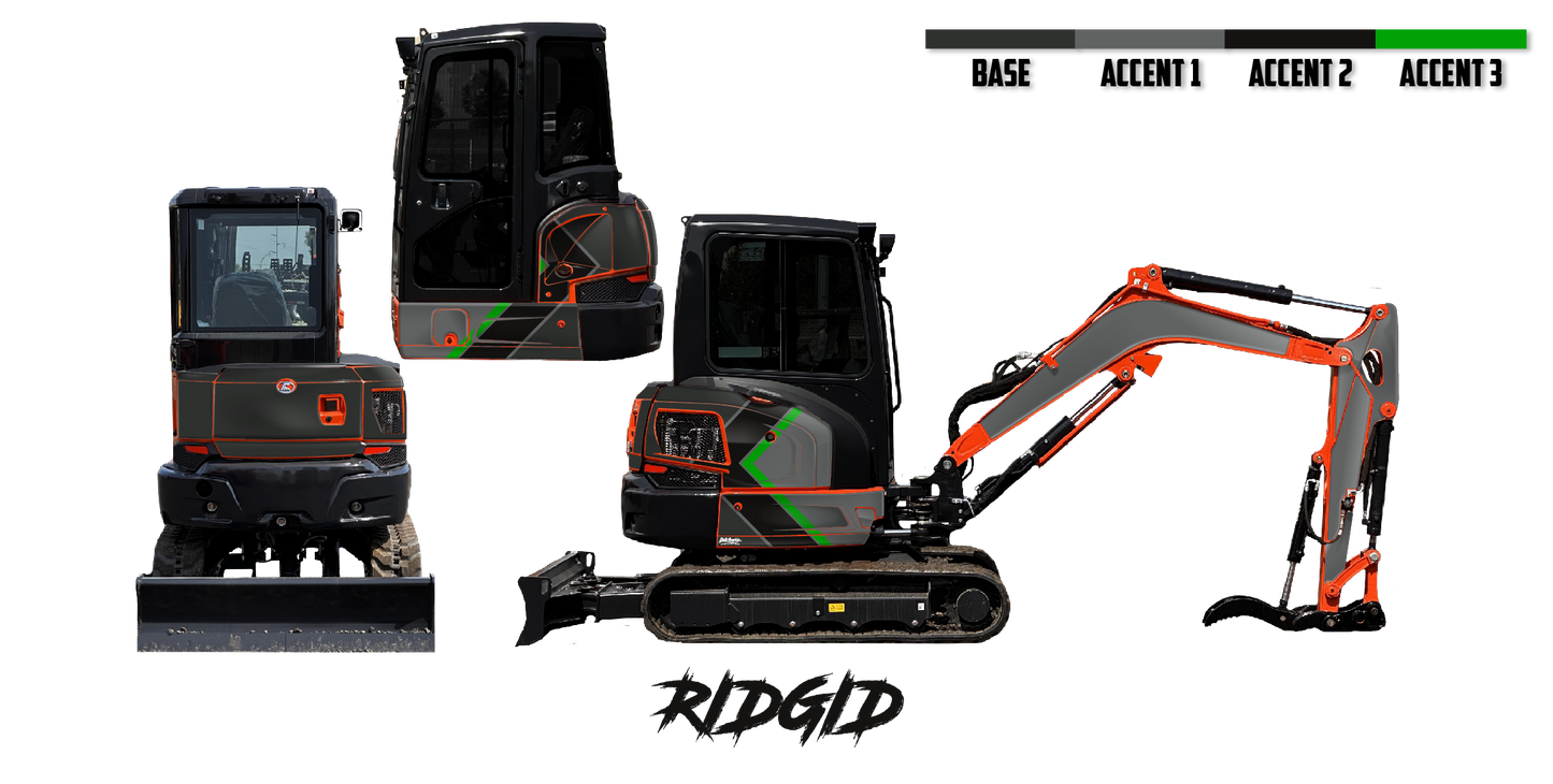 Kubota U35 Wrap Kits