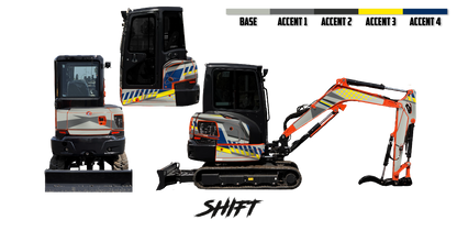 Kubota U35 Wrap Kits