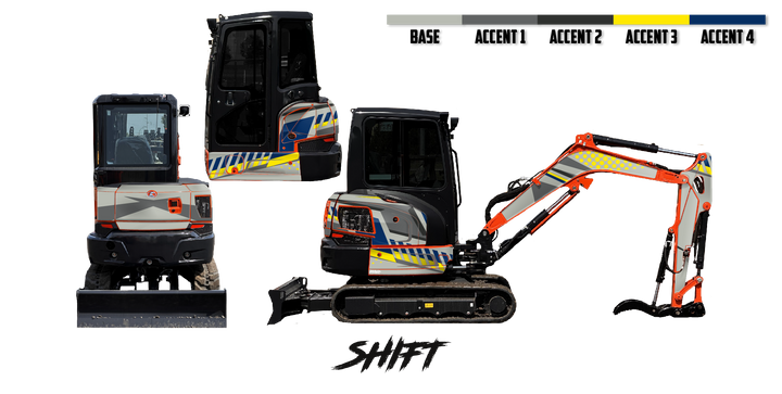 Kubota U35 Wrap Kits