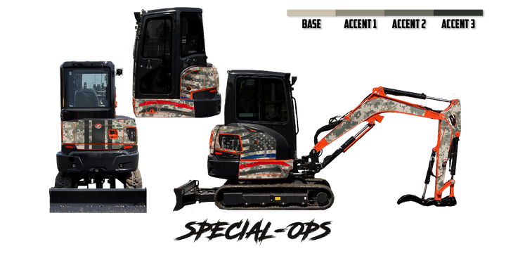 Kubota U35 Wrap Kits
