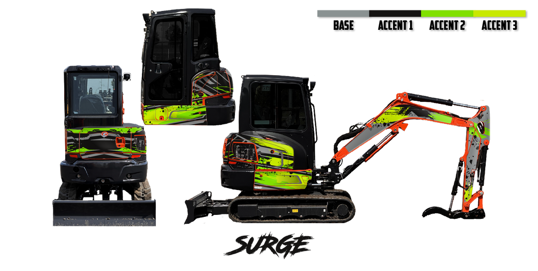 Kubota U35 Wrap Kits