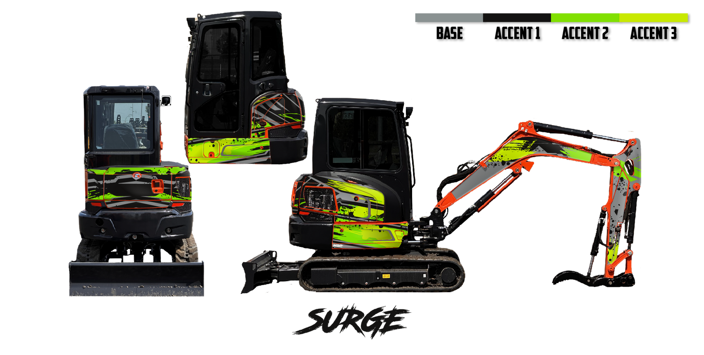 Kubota U35 Wrap Kits