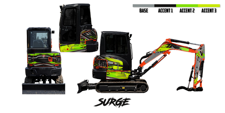 Kubota U35 Wrap Kits