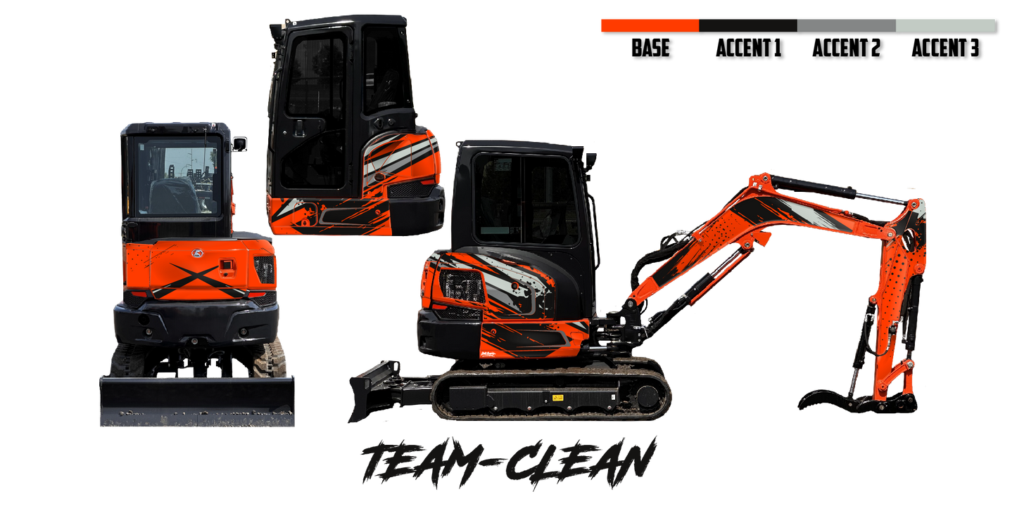 Kubota U35 Wrap Kits