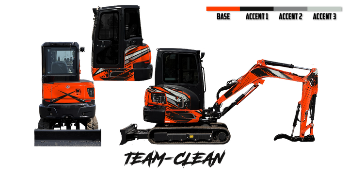 Kubota U35 Wrap Kits