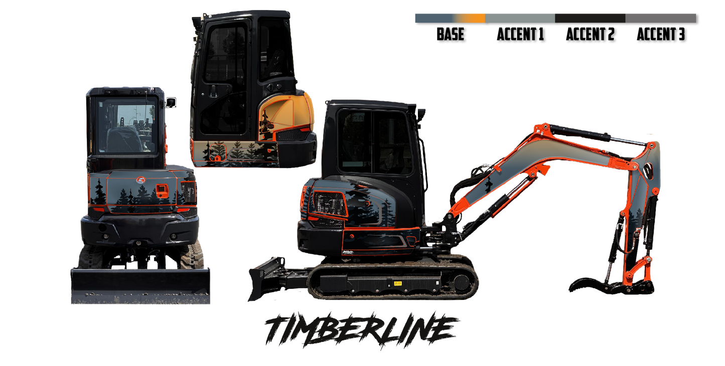 Kubota U35 Wrap Kits