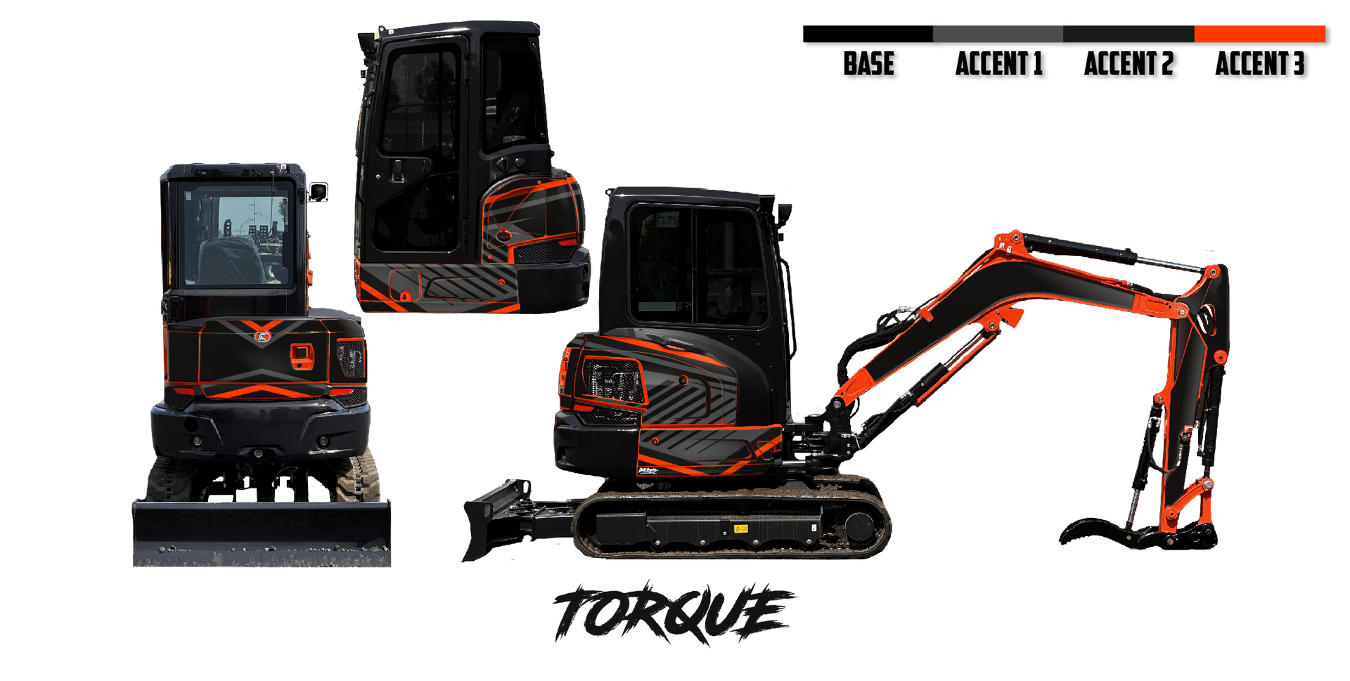 Kubota U35 Wrap Kits - TORQUE