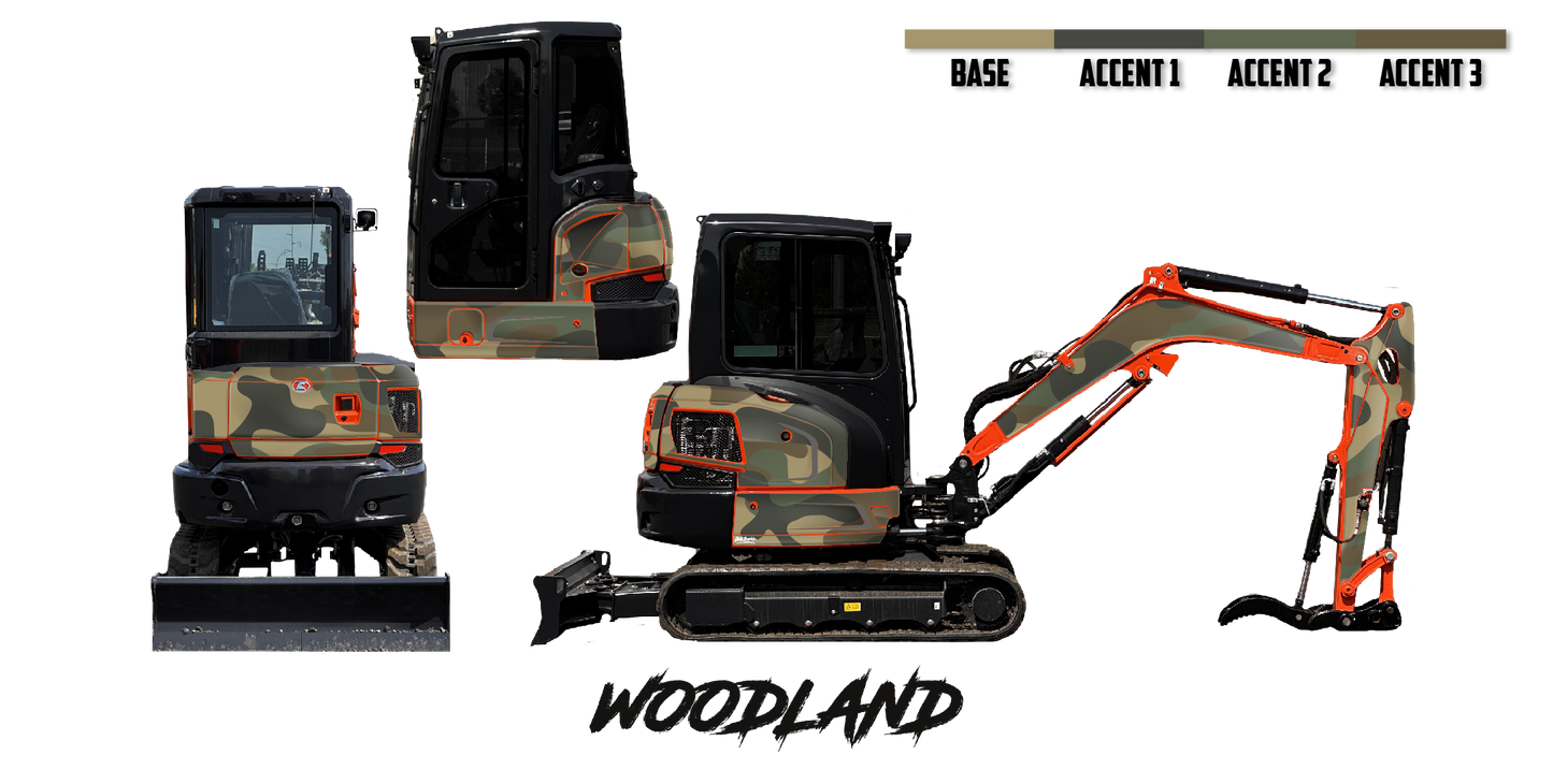 Kubota U35 Wrap Kits