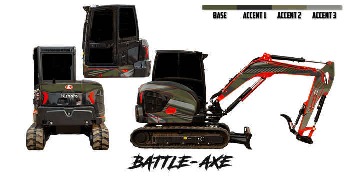 Kubota U55-5 Wrap Kits