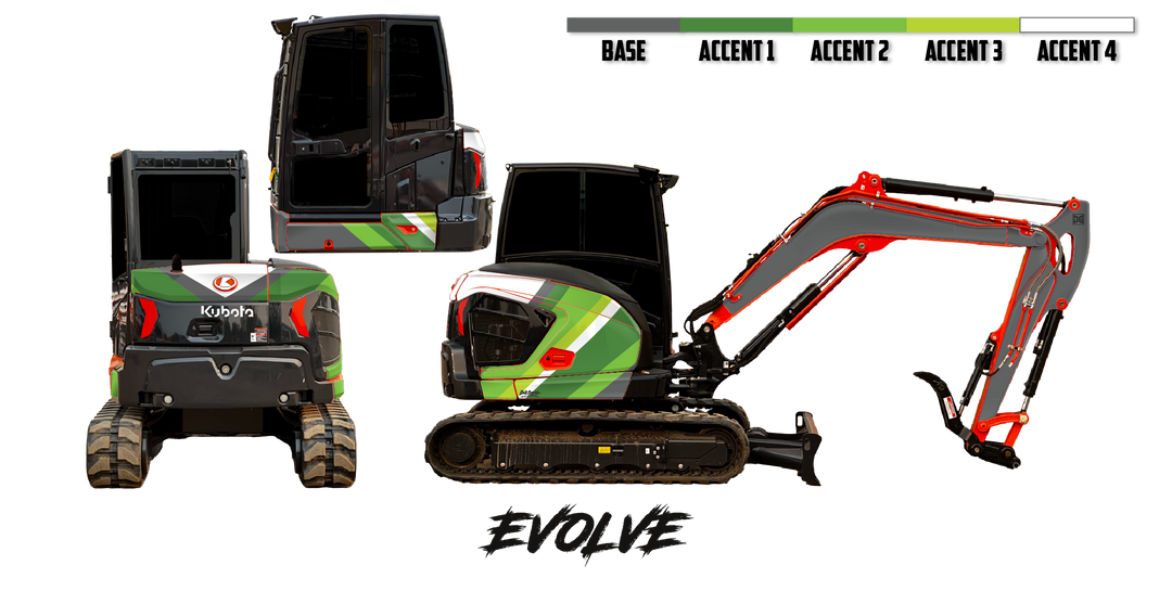 Kubota U55-5 Wrap Kits