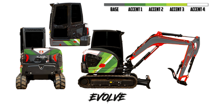 Kubota U55-5 Wrap Kits