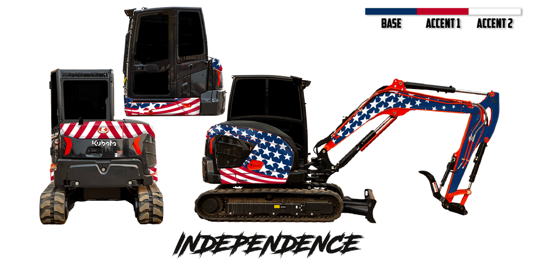 Kubota U55-5 Wrap Kits