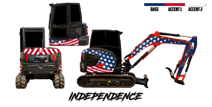 Kubota U55-5 Wrap Kits
