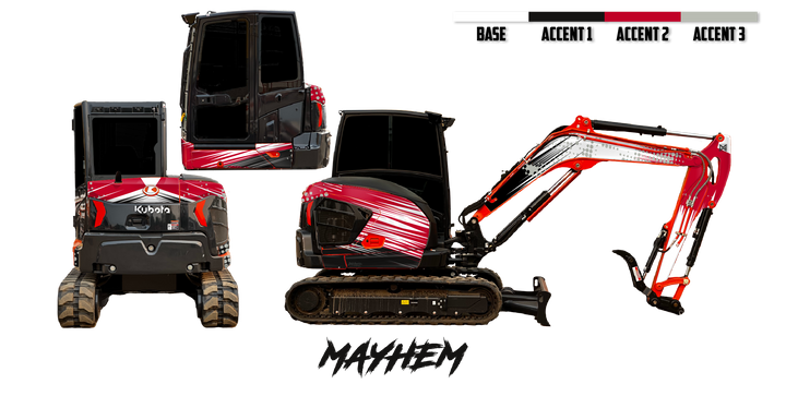 Kubota U55-5 Wrap Kits