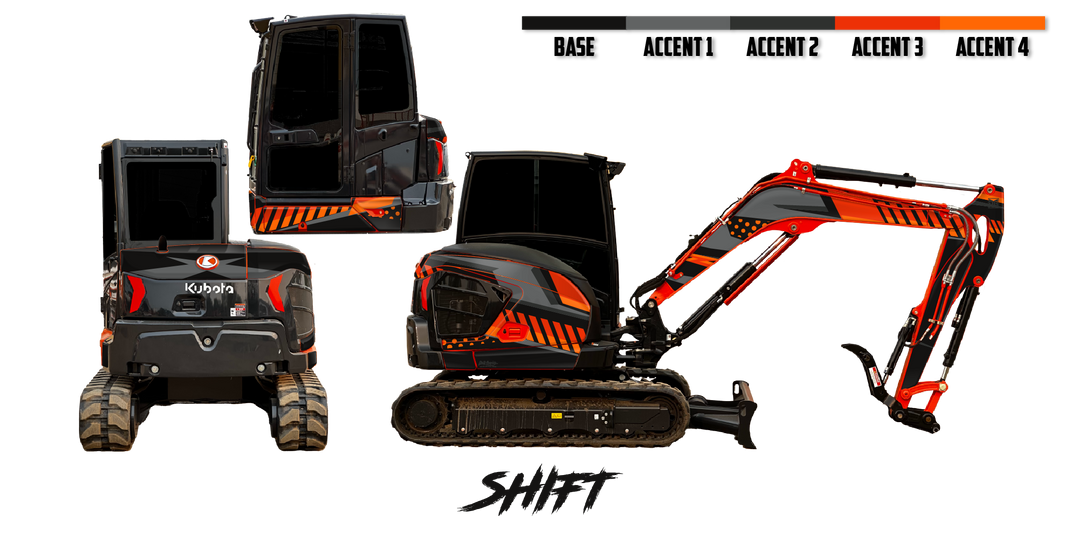 Kubota U55-5 Wrap Kits