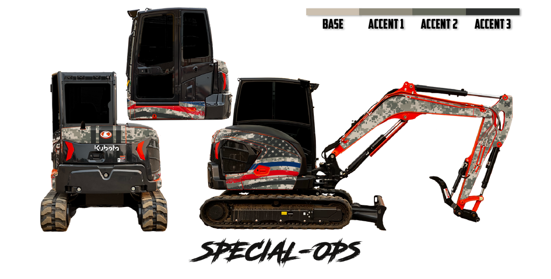 Kubota U55-5 Wrap Kits