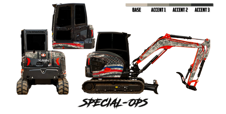 Kubota U55-5 Wrap Kits