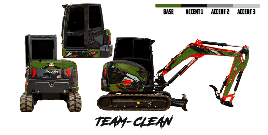 Kubota U55-5 Wrap Kits