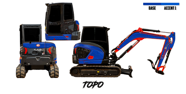 Kubota U55-5 Wrap Kits