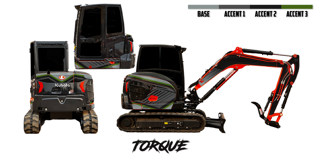Kubota U55-5 Wrap Kits