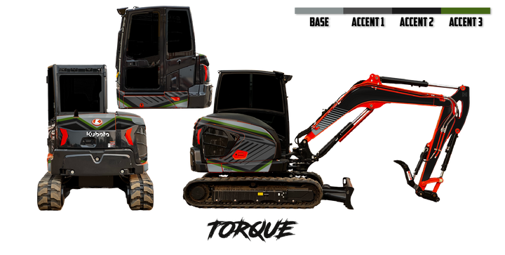 Kubota U55-5 Wrap Kits